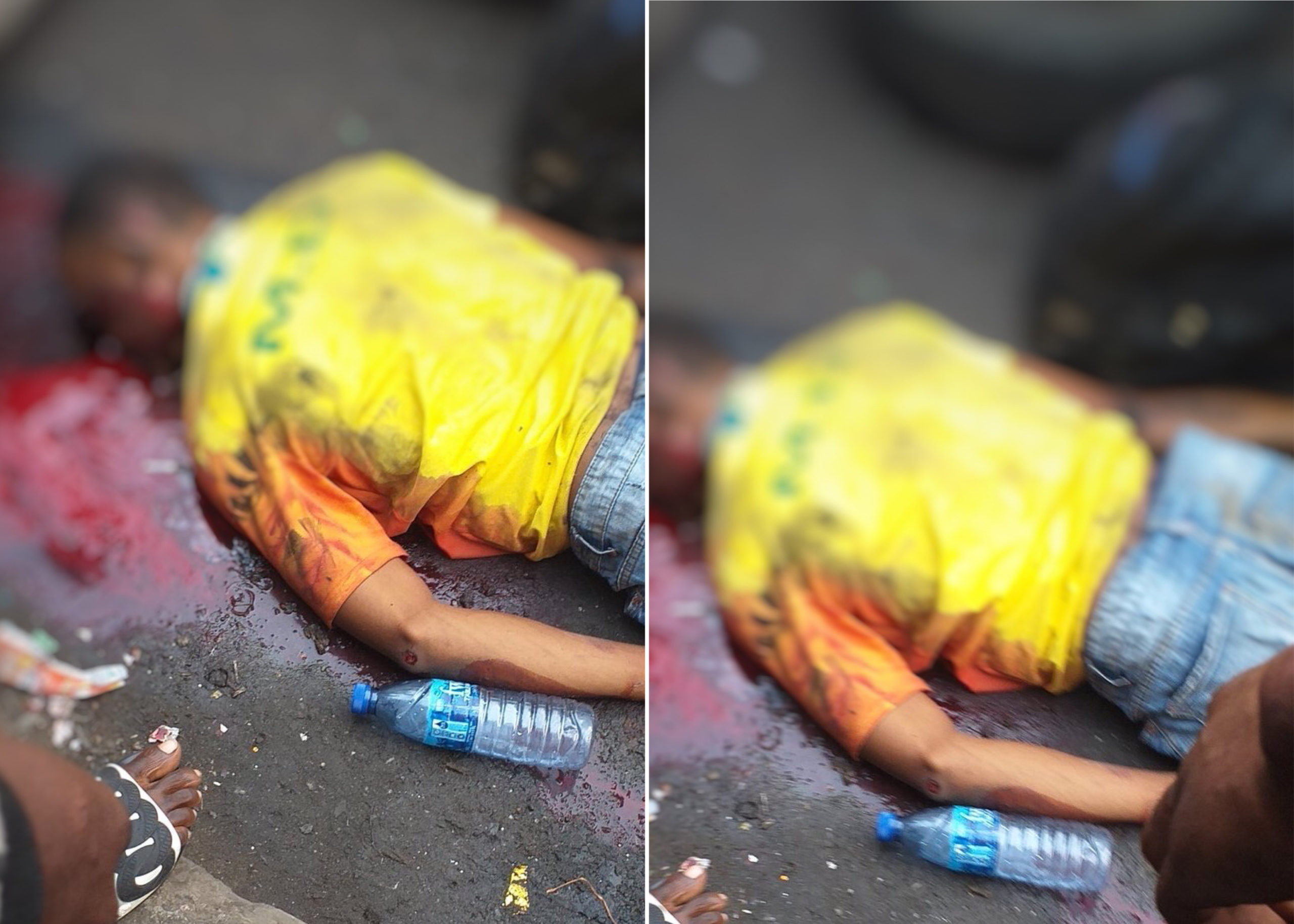 Man Accuses Lagos Task Force Of Crushing Cousin To Death While Chasing Bus Driver