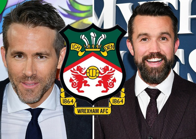 American Actors Ryan Reynolds, Rob McElhenney Buy Wrexham Association Football Club