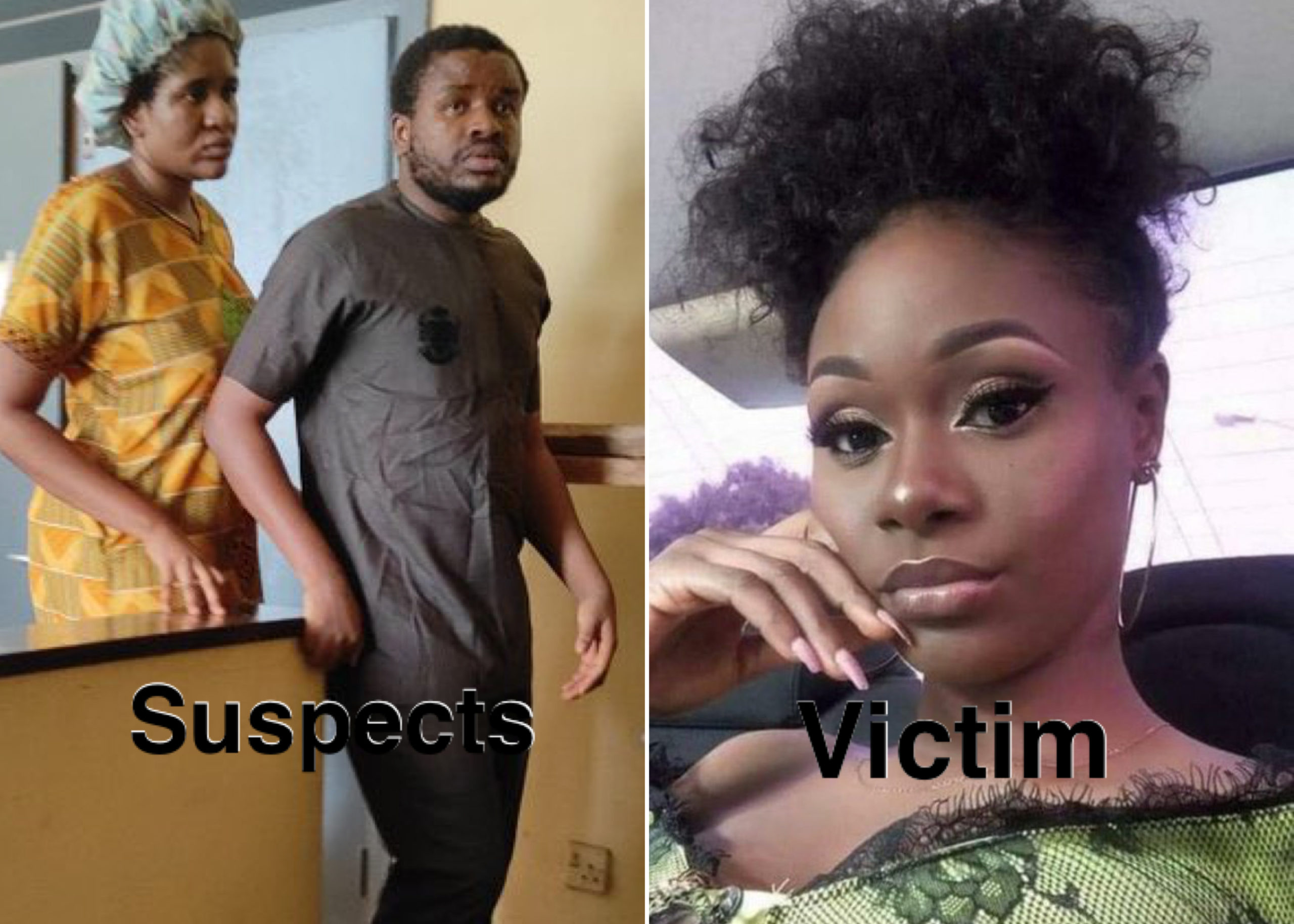 #JusticeForIjeoma: Lady Allegedly Connives With Brother To Kill Makeup Artist For Having Affair With Her Boyfriend