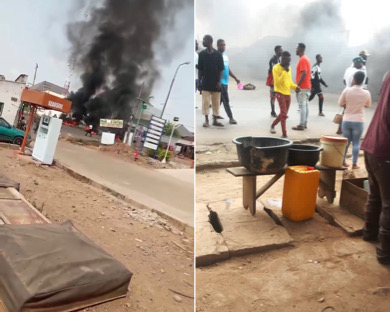 Suspected ‘Yahoo Boys’ Protest Against Incessant Arrest In Osun