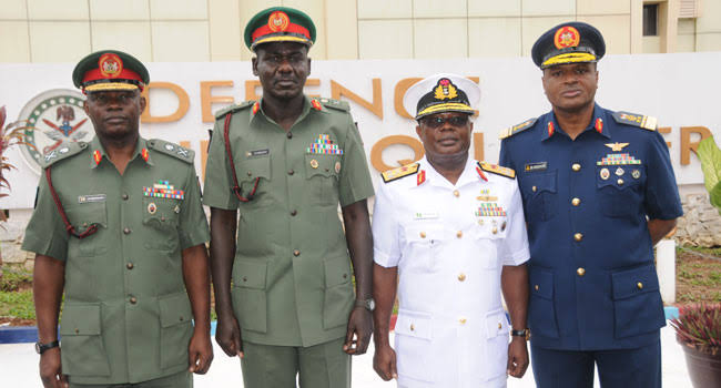 Buhari Nominates Immediate Past Service Chiefs As Ambassadors
