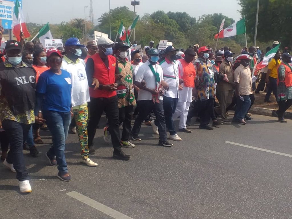 Protesters Storm National Assembly Over Minimum Wage Bill