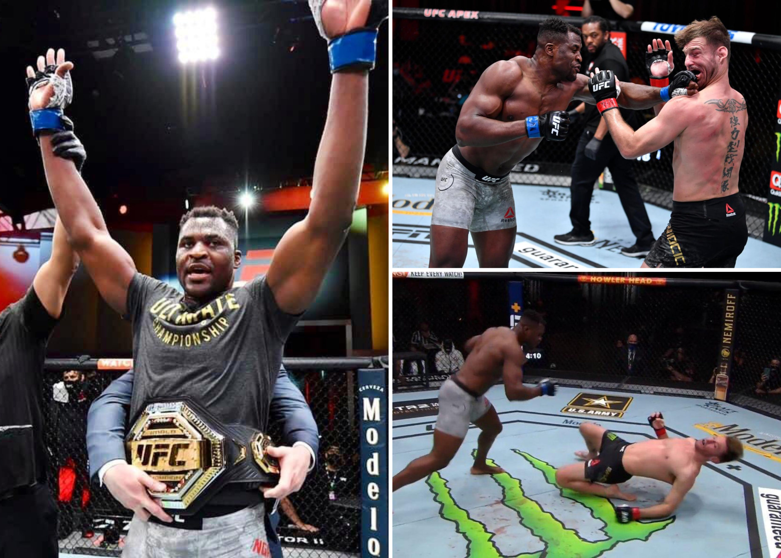 UFC 260: Francis Ngannou Knock Out Stipe Miocic To Become New UFC Heavyweight Champion