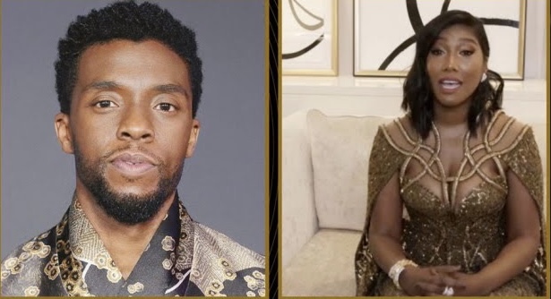 Golden Globes 2021: Chadwick Boseman’s Wife, Simone Ledward Boseman, Tearfully Accepts His Award For Best Performance By An Actor