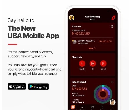 UBA Reimagines Digital Banking, Gives Customers More Control, Convenience With New Mobile App
