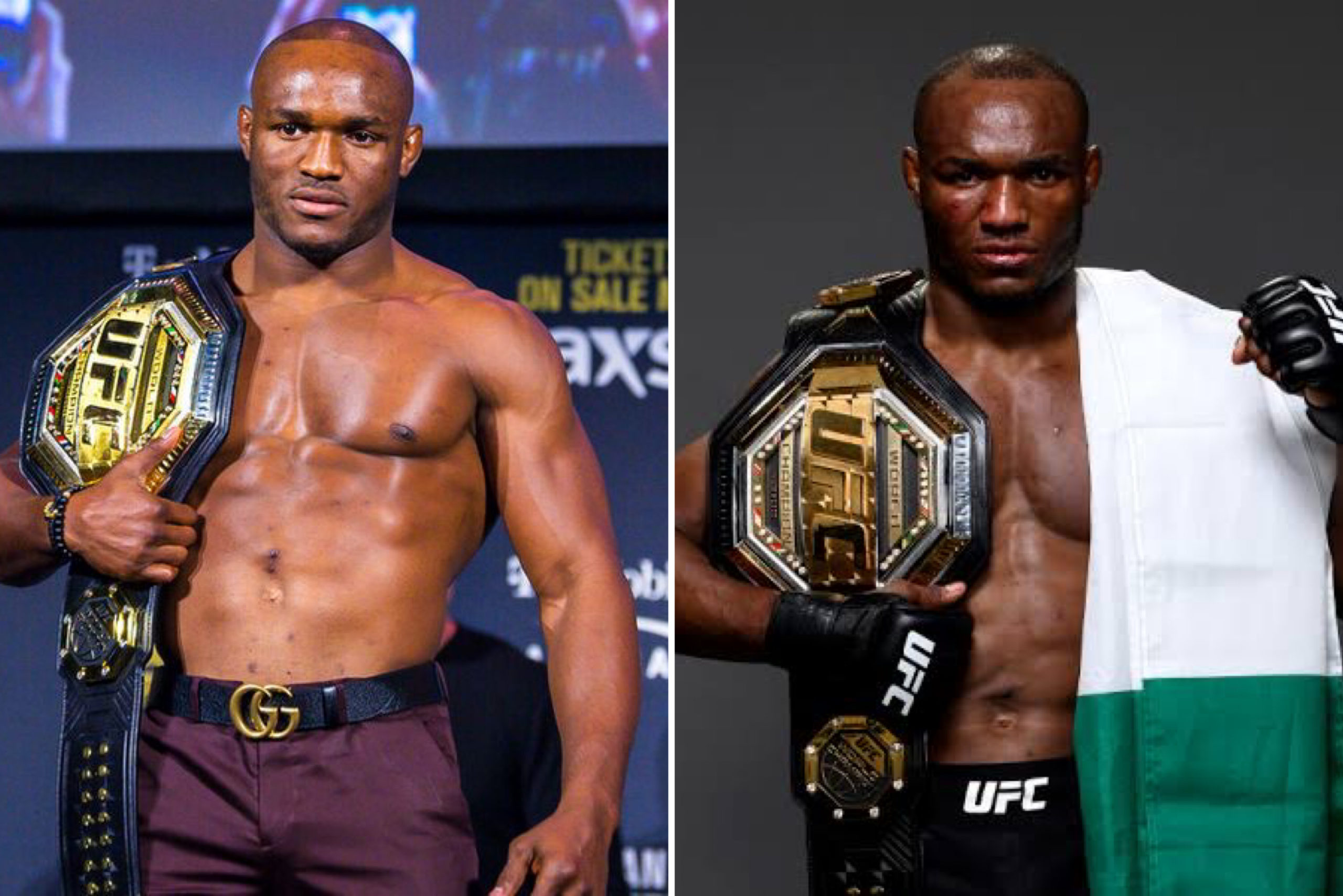 Nigerian UFC Superstar, Kamaru Usman Recounts How He Farmed, Hawked Fufu Before Relocating Abroad