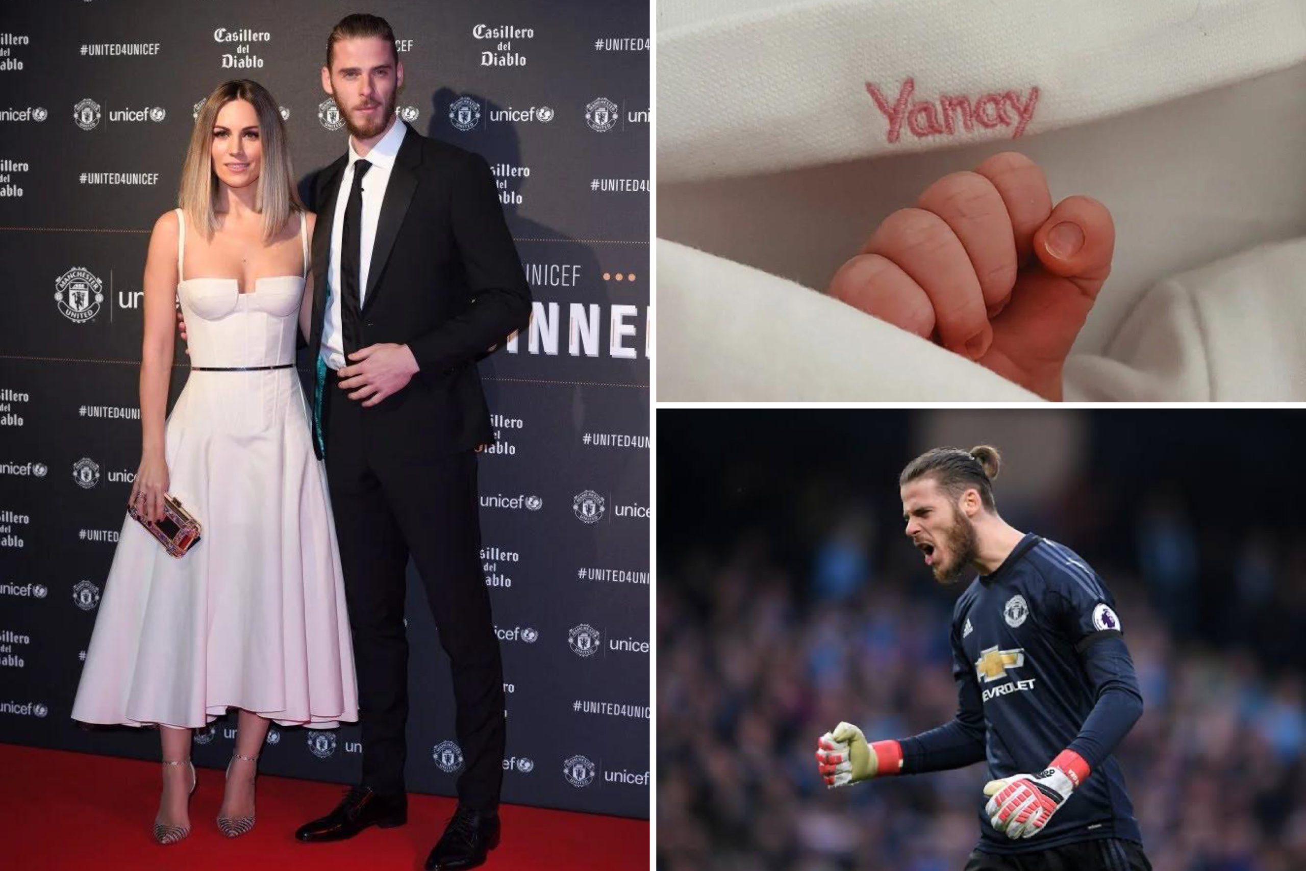 Man United’s David De Gea Announces Birth Of Baby Girl, To Be Absent From Club