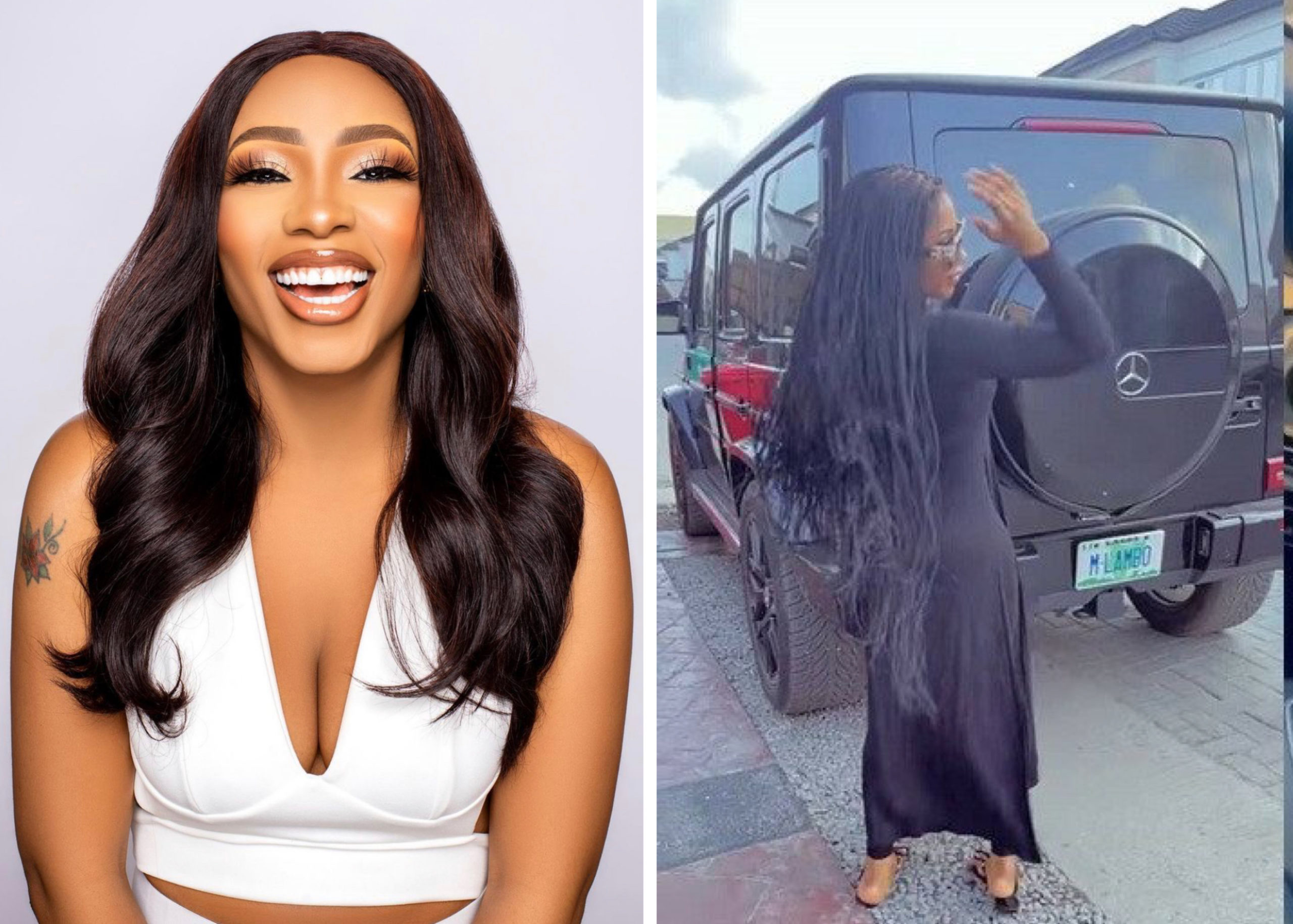 Reality TV Star, Mercy Eke Adds Mercedes G-Wagon To Her Garage
