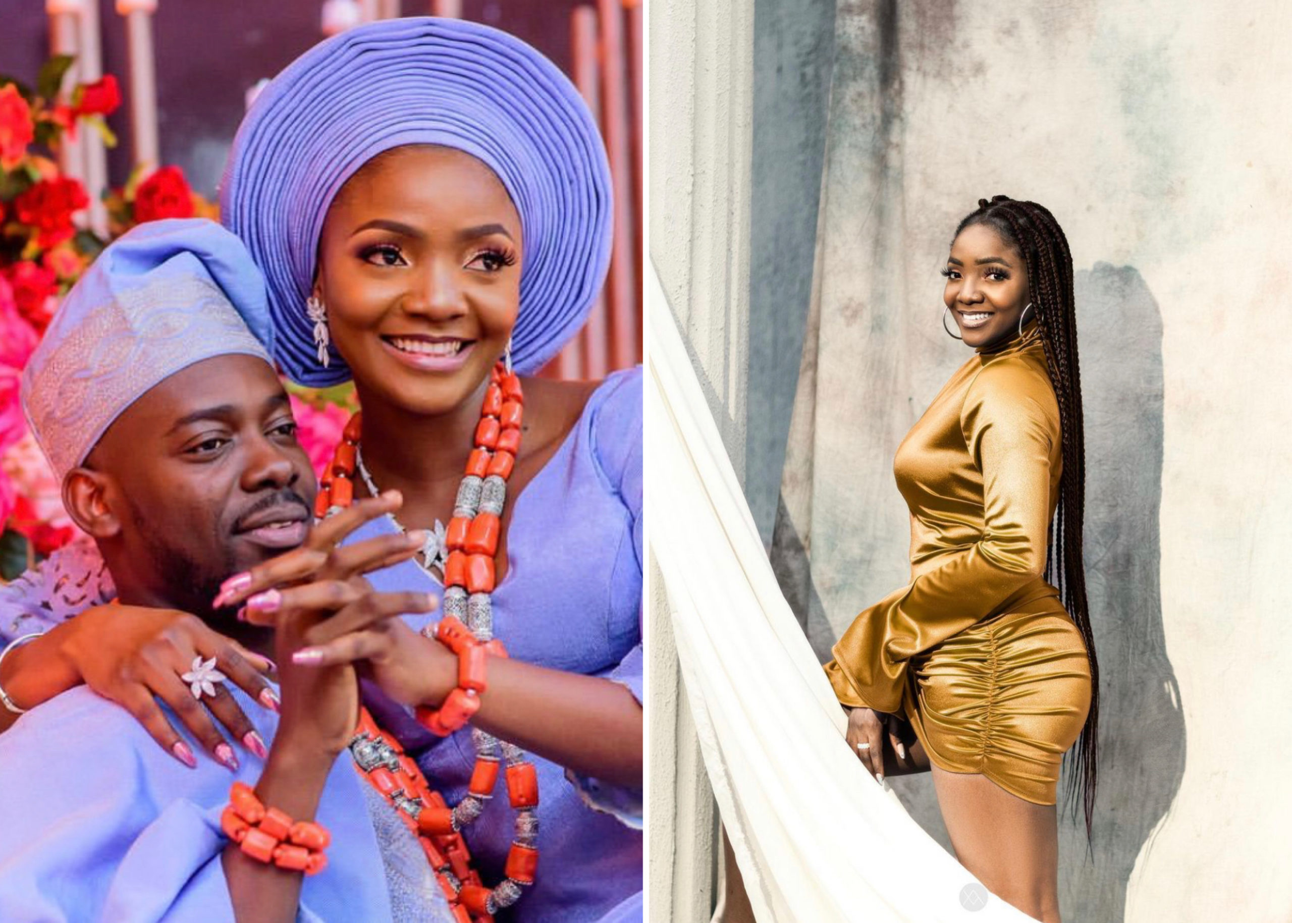 ‘Thought Of Growing Old With You Makes Me The Happiest Man’ - Adekunle Gold Celebrates Wife, Simi On 33rd Birthday