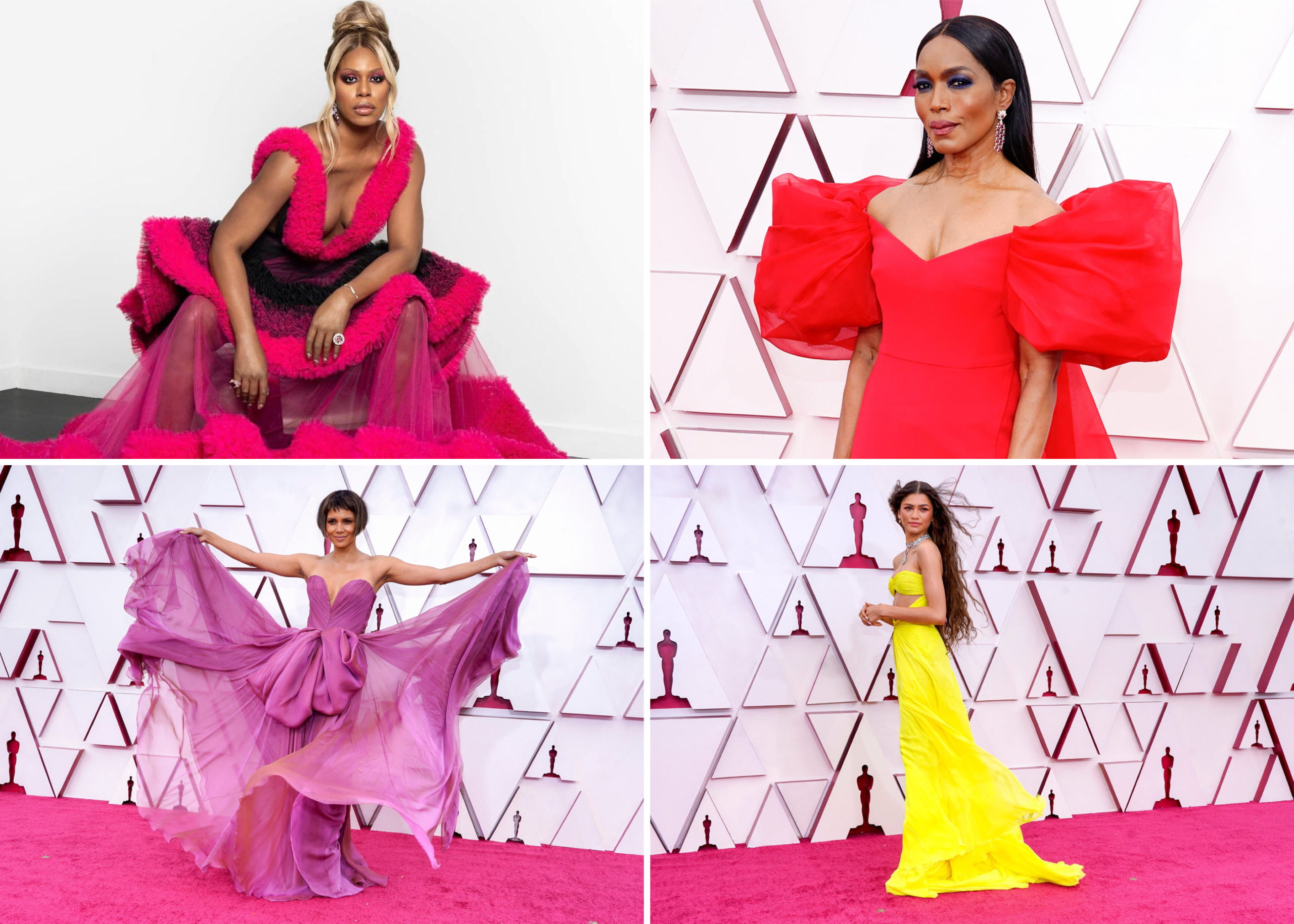 Red Carpet Fashion: See What Stars Wore At Oscars 2021