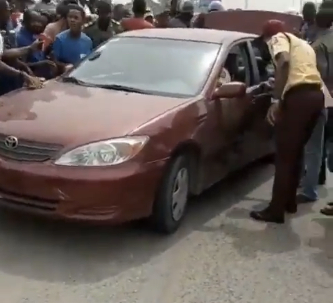 LASTMA Officers Arrest One-Chance Robbers At Lekki-Ajah Axis