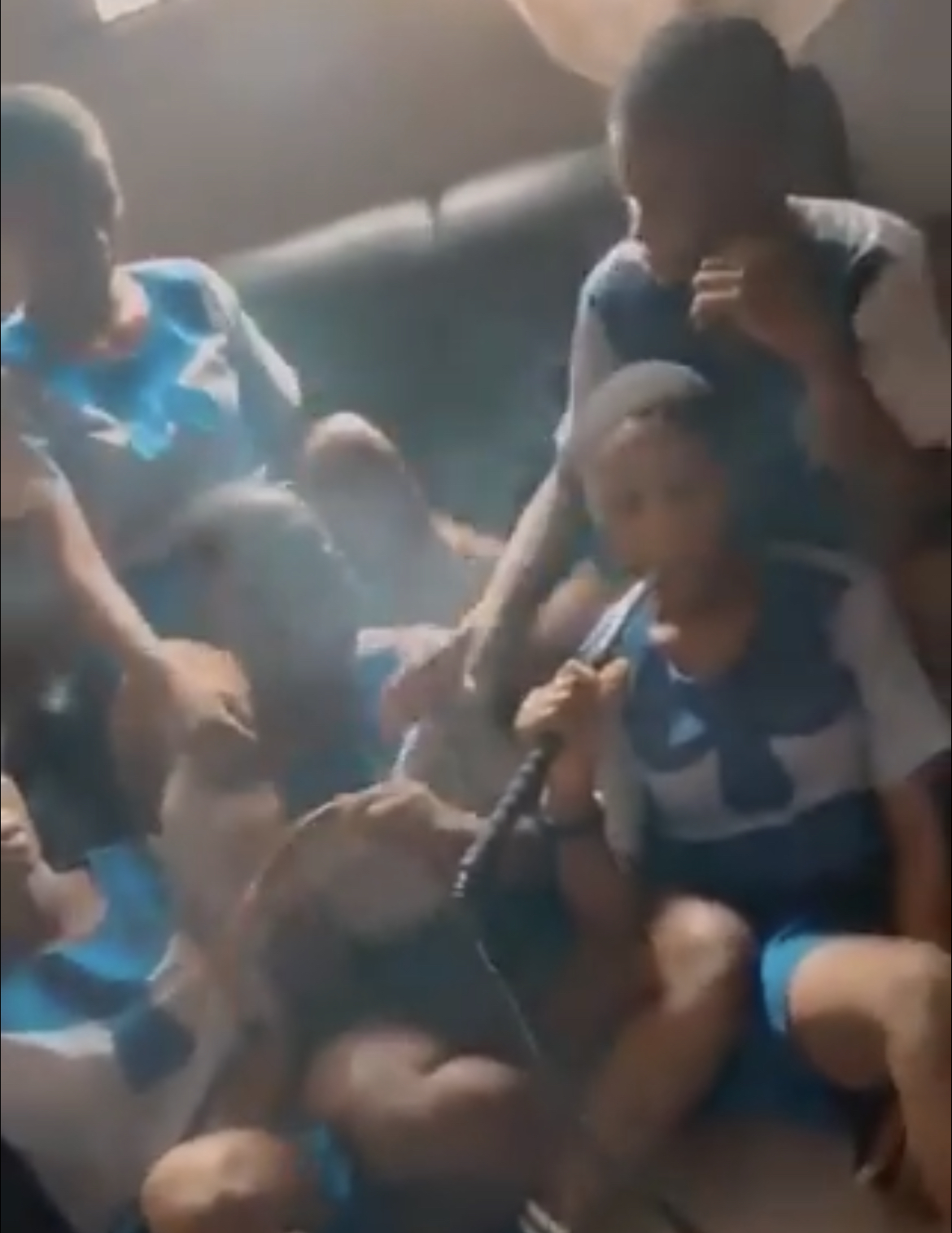 Lagos Suspends Five Female Students Smoking Shisha In Viral Video, To Undergo Rehabilitation