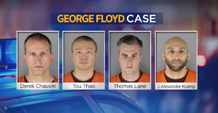 Four Ex-Police Officers Charged With Violating Civil Rights In George Floyd’s Death