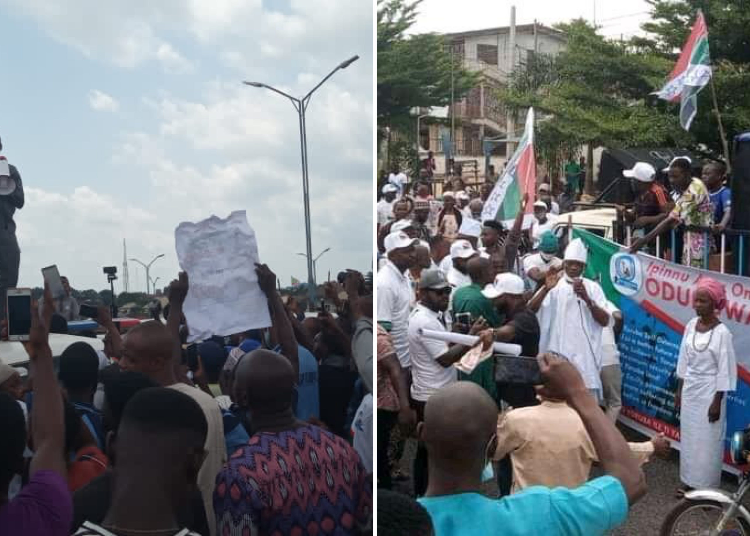 Sunday Ighoho, Others Defy Police Order, Storm Osogbo For Yoruba Nation Rally