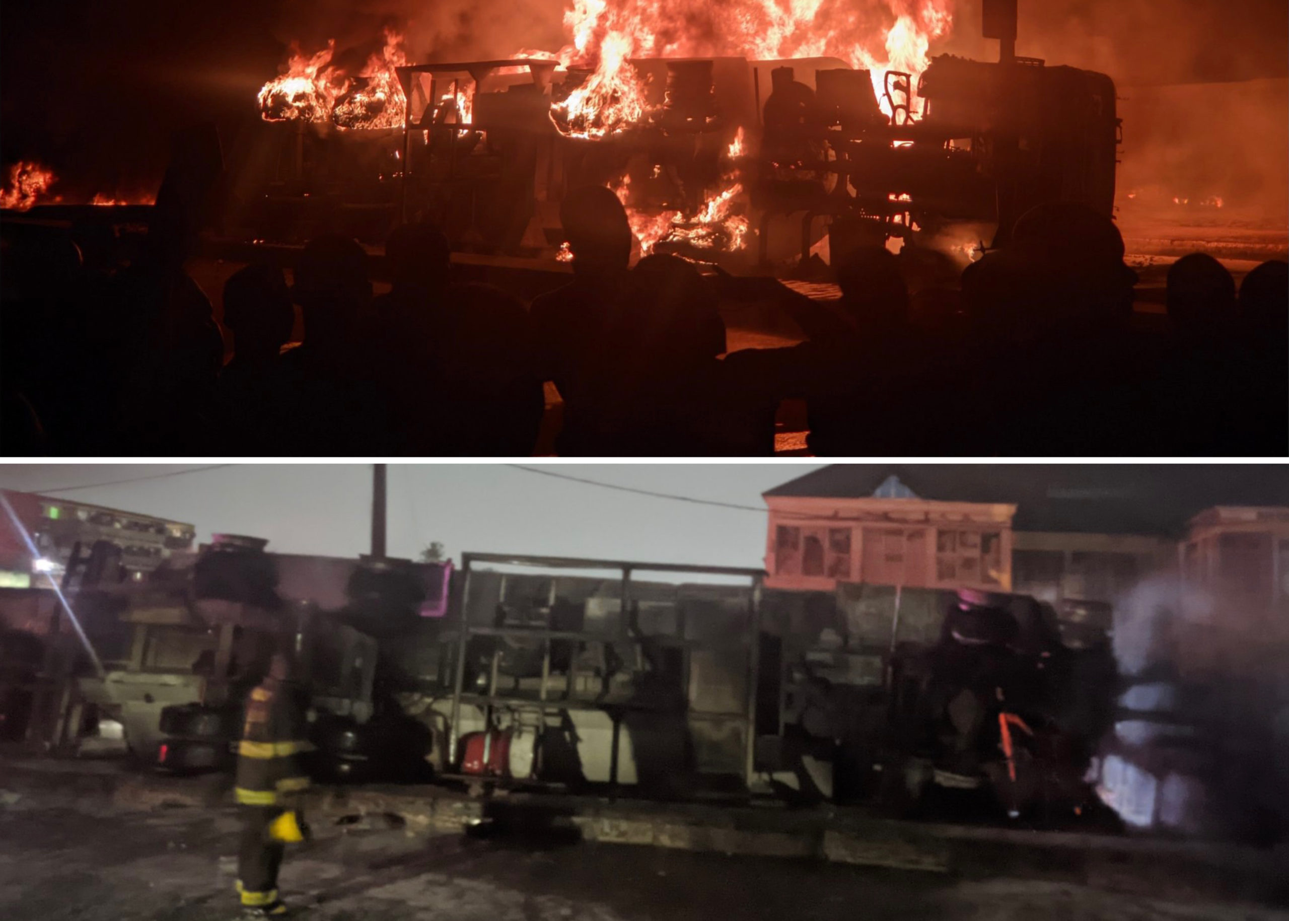 Properties Lost As Fuel Tanker Explodes At Egbeda, Lagos