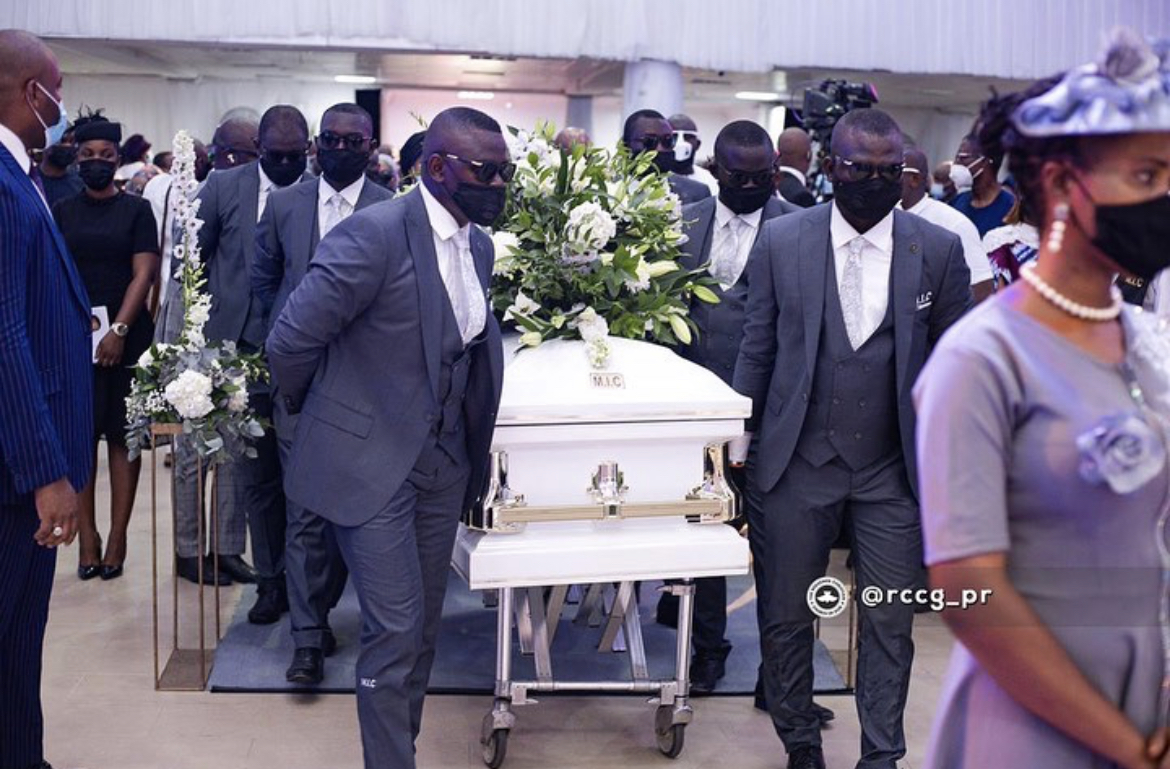 PHOTO STORY: Tears As Pastor Dare Adeboye Is Buried