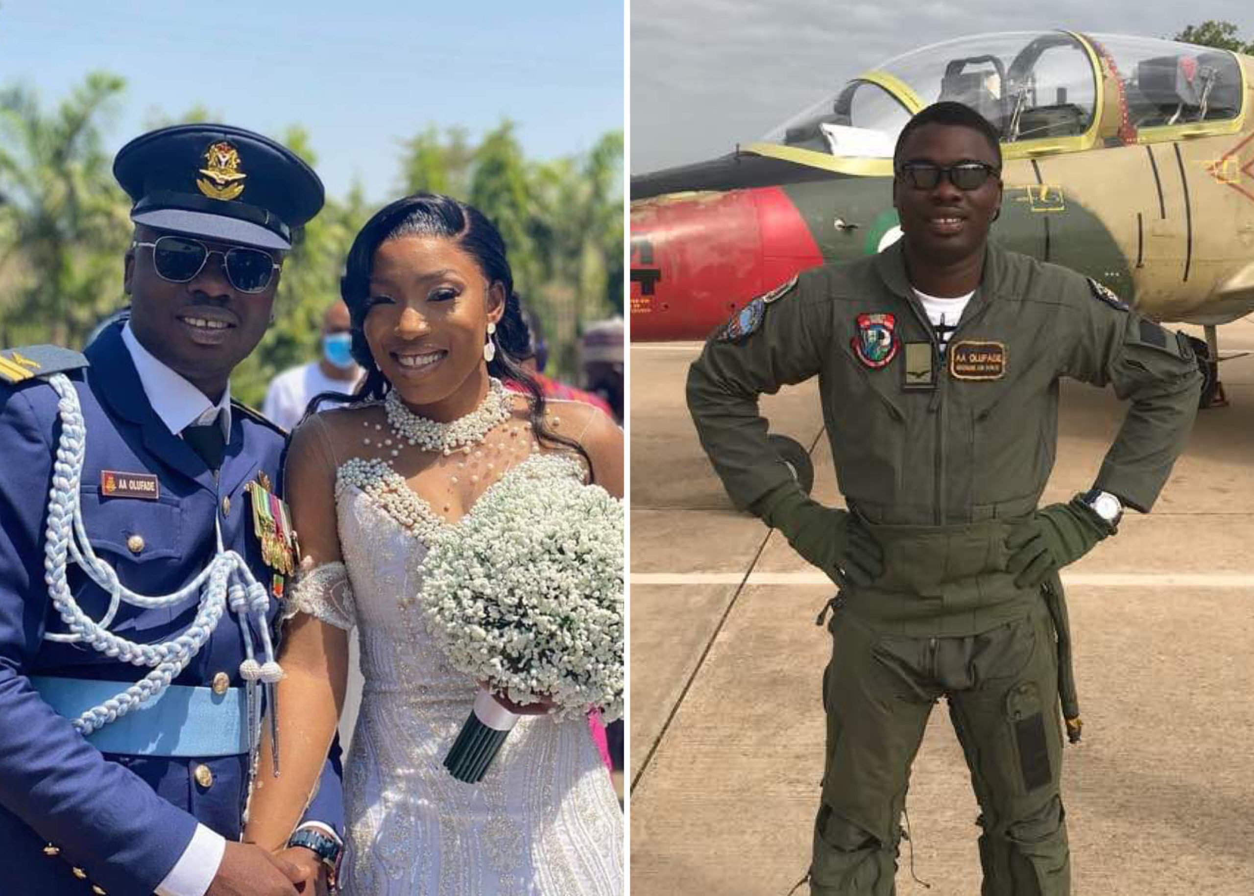 Friends Mourn As Newlywed NAF Pilot, Alfred Olufade Dies Alongside COAS In Kaduna Crash