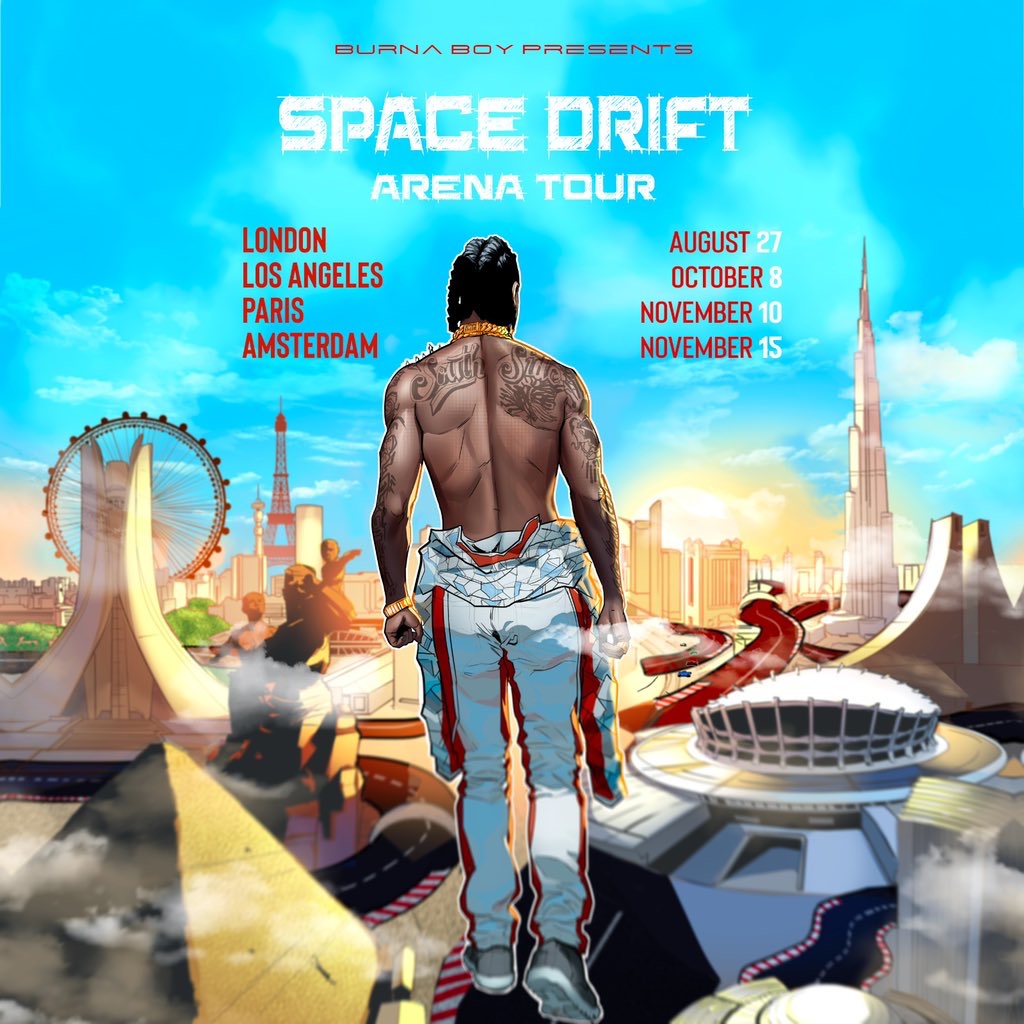 Burna Boy Announces ‘Twice As Tall’ Tour, Set To Make First Headline Appearance At O2 Arena
