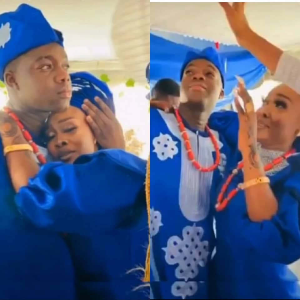 Mixed Reactions As Comedian, Cute Abiola Ties Knot With Girlfriend In Oyo Amid Rumored Relationship With Adeherself