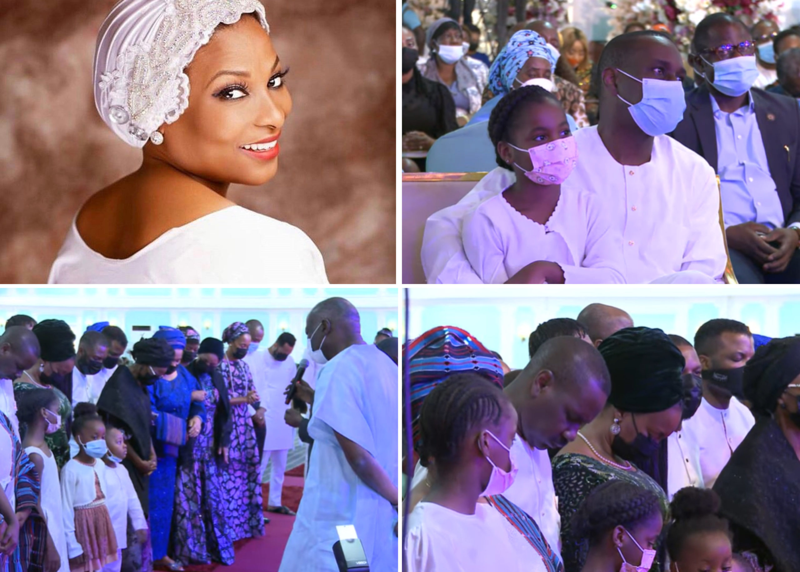 Photos From One Year Memorial Service Of Ex-Beauty Queen And Event Planner, Ibidunni Ajayi-Ighodalo