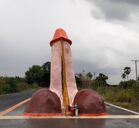 Villagers Erect Massive Penis Statue To End Devastating Drought