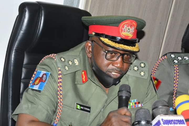 Mohammed Yerima, spokesman of the army