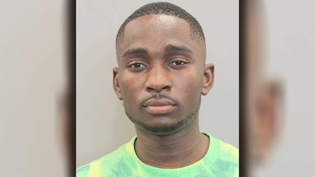 Echezonachukwu Obianefo, 23, was arrested in connection with the theft of a Rolls Royce Cullinan. (HCSO)