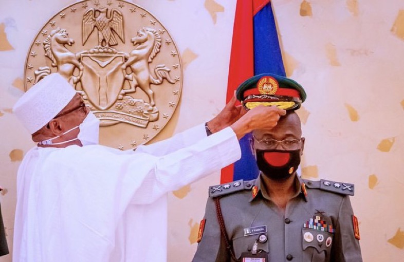 Buhari Decorates Chief Of Army Staff With New Rank As Lieutenant General