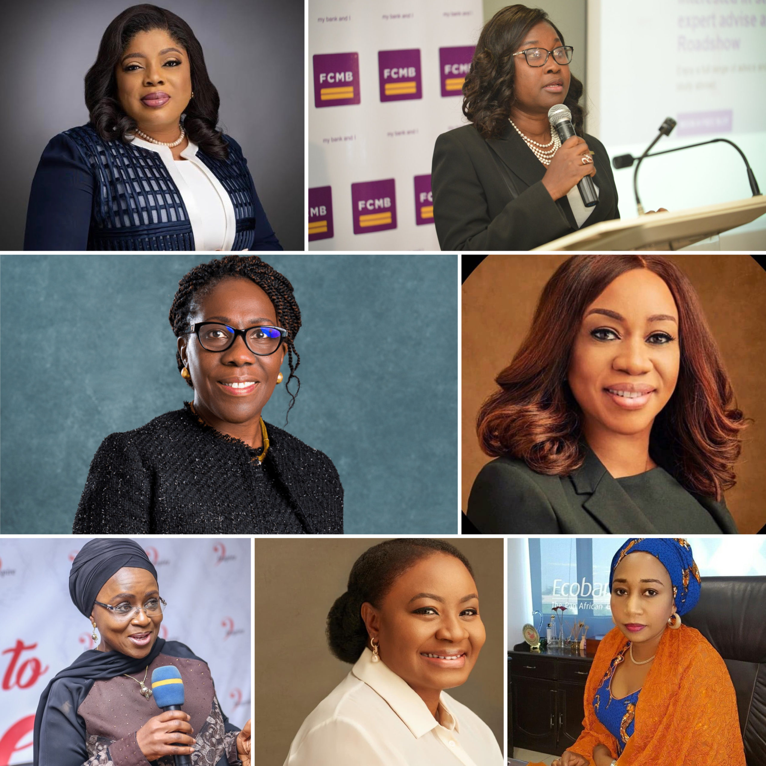 Groundbreaking! Meet 7 Women Appointed As MD/CEO Of Banks In Nigeria