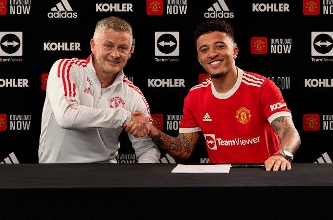 Man United Sign English Star Sancho For £73m