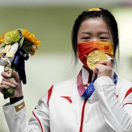 Tokyo Olympics: Chinese Shooter, Yang Qian Wins First Gold Medal Of 2020 Games