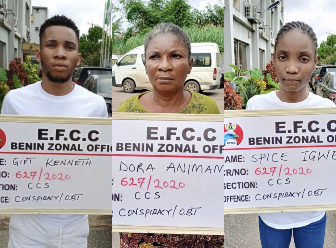 Court Convicts Son, Mother, Girlfriend For Defrauding American Lady Of $902,935