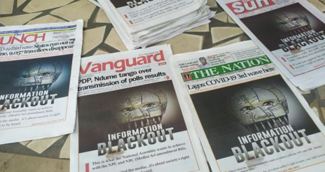 ‘Information Blackout’: Nigerian Newspapers Campaign Against Controversial Media Regulation Bills
