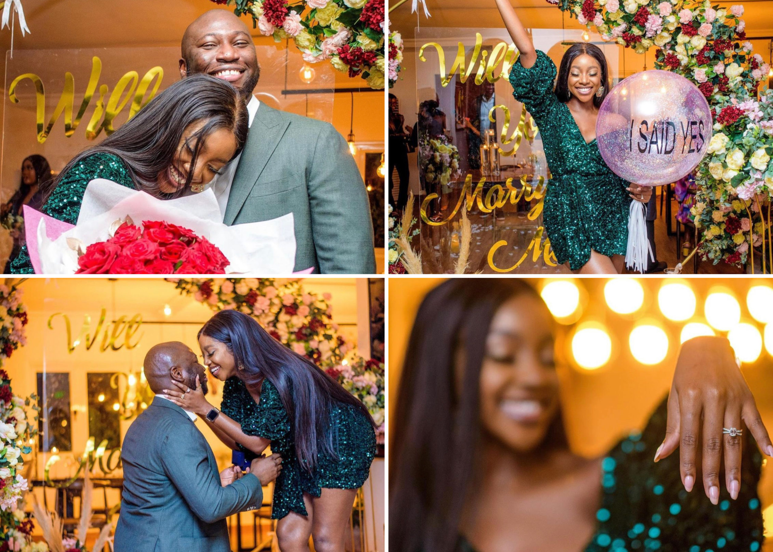 Actress, Ini Dima-Okojie Gets Engaged To Man She Met Via Instagram Story