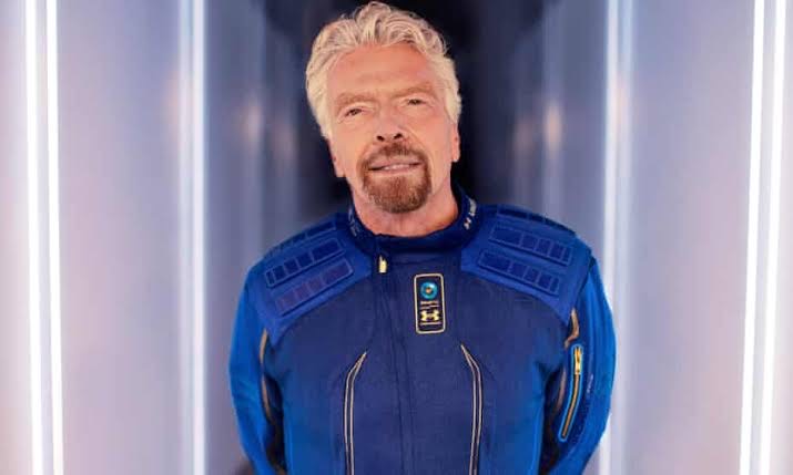 British Billionaire, Richard Branson Takes Off For Space