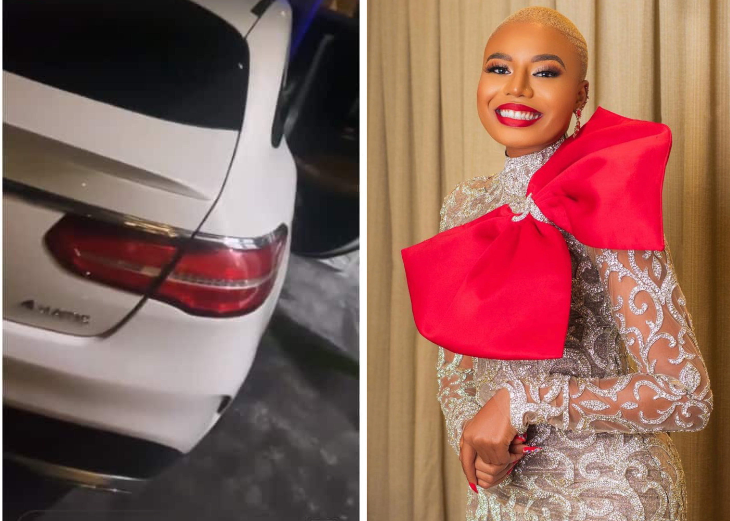 TV Personality, Nancy Isime Splurges Millions Of Naira On New Mercedes Benz