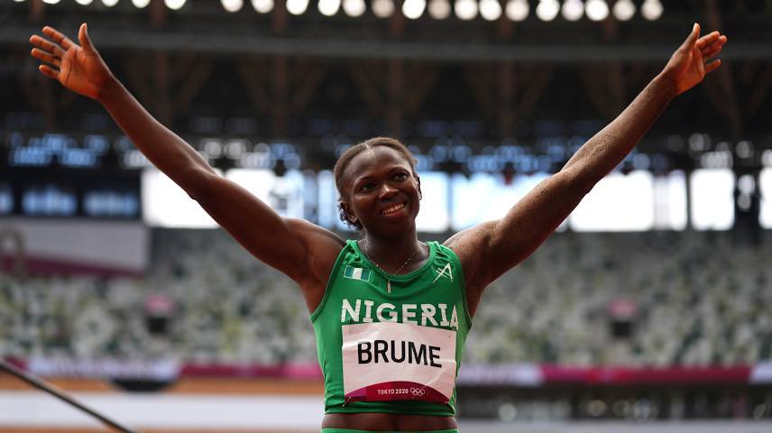 Olympic Medallist, Ese Brume Expresses Joy At Winning First Medal, Thanks Nigerians For Prayers
