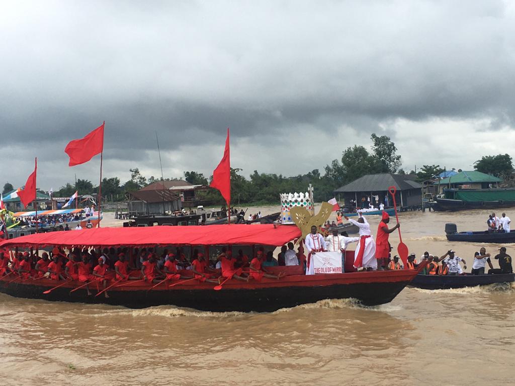 Olu Of Warri Coronation: Boat Regatta Begins