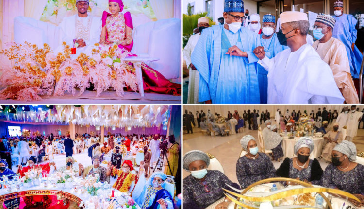 Buhari, Osinbajo, Others At Yusuf And Zahra's Wedding Luncheon