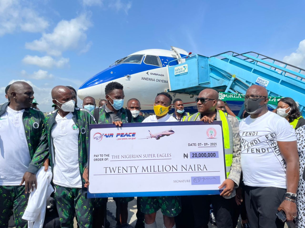 Air Peace CEO, Onyema Redeems N20m Pledge After Super Eagles’ Win Against Cape Verde