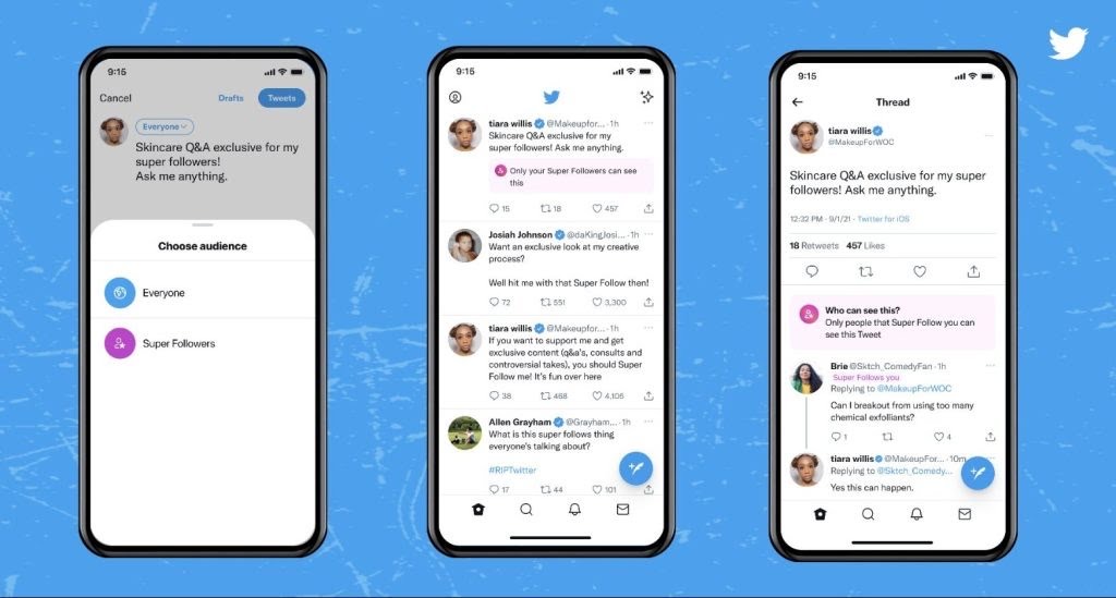 Twitter Rolls Out ‘Super Follows’, New Feature That Allows Creators Charge For Exclusive Content