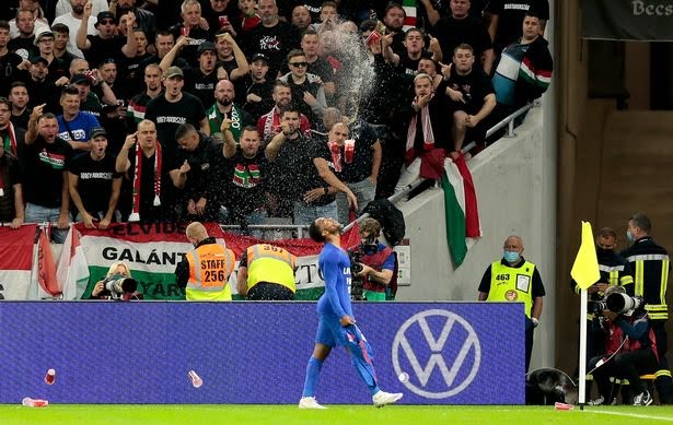 Hungary Handed Two-Game Stadium Ban, Fine After Racial Abuse Of England Stars