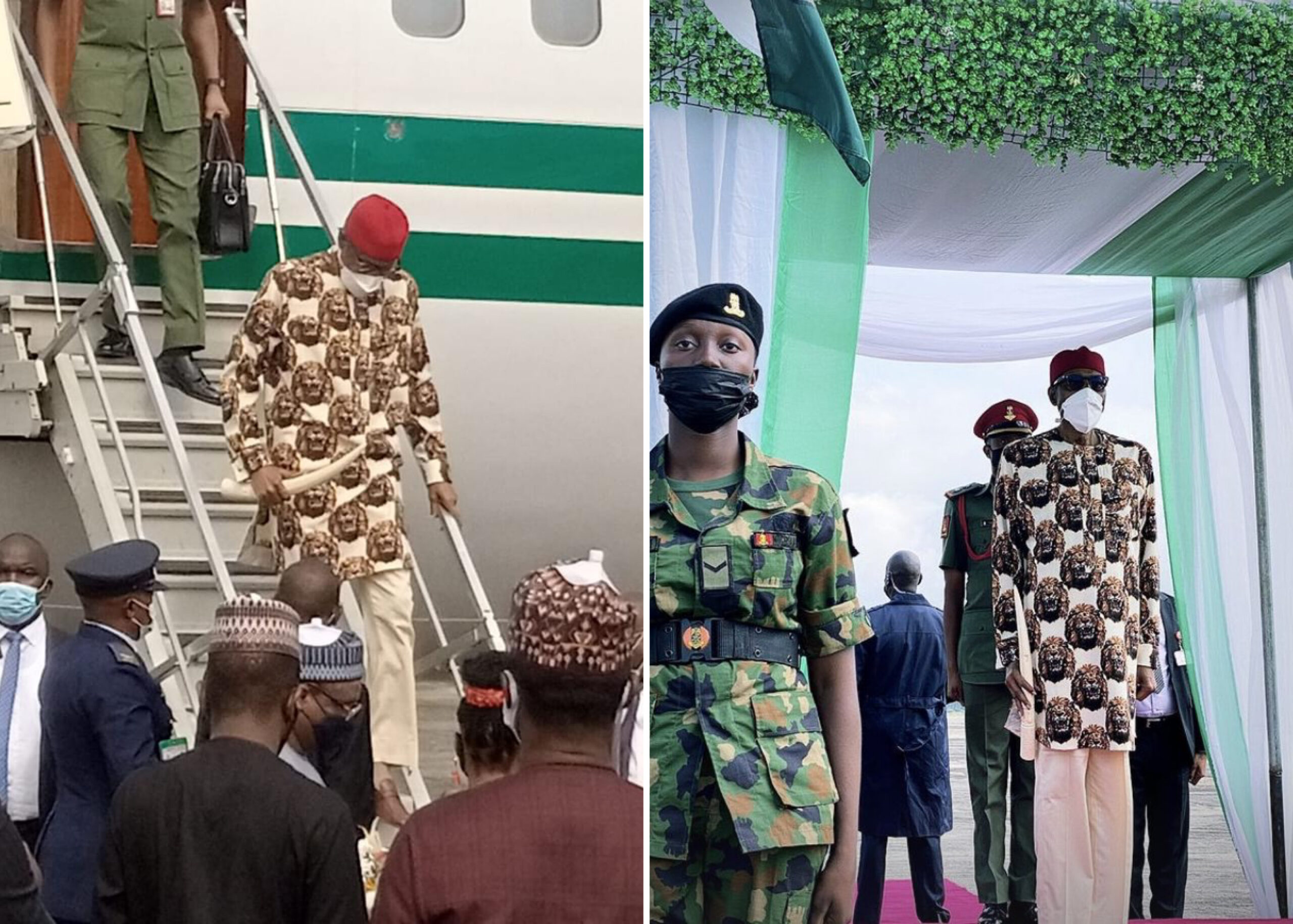 Buhari Arrives Imo For Commissioning Of Some Projects