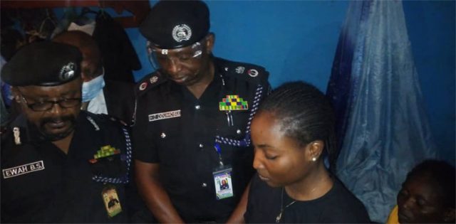 Lagos CP Odumosu Visits Grieving Family Of Stray Bullet Victim