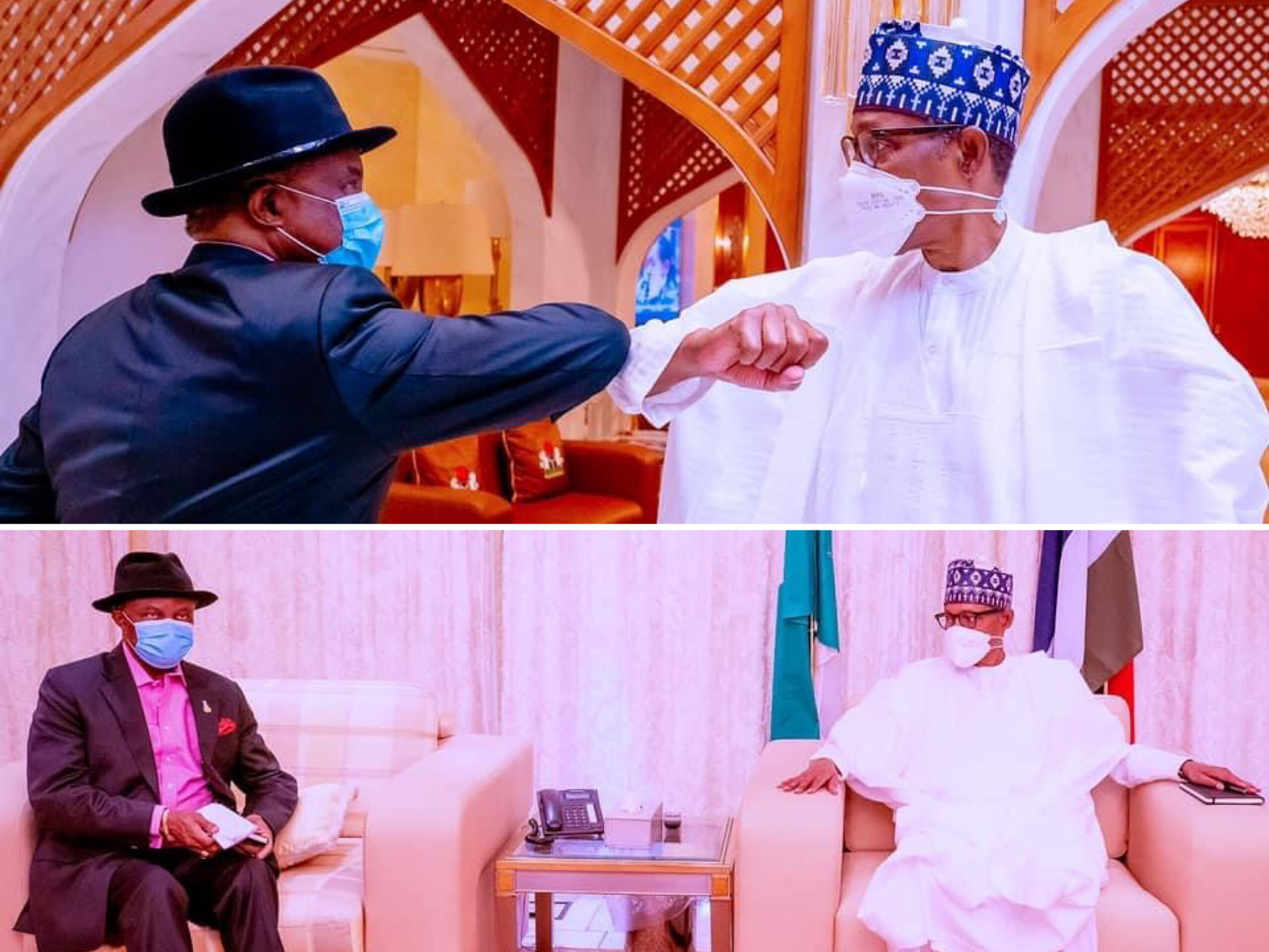 Buhari In Closed Door Meeting With Anambra Gov, Willie Obiano