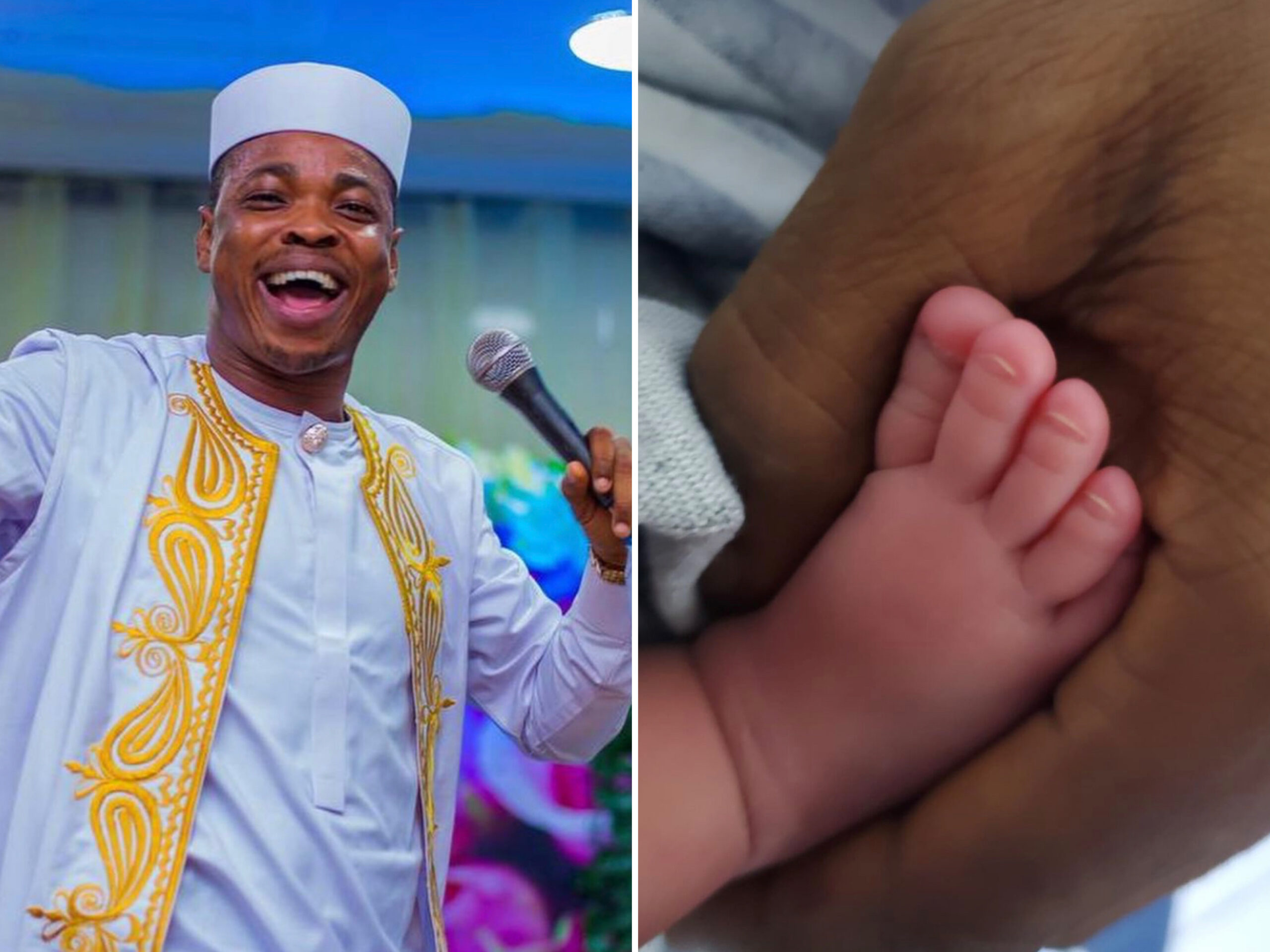 Comedian, Woli Agba Welcomes Baby Boy Year After Losing Child