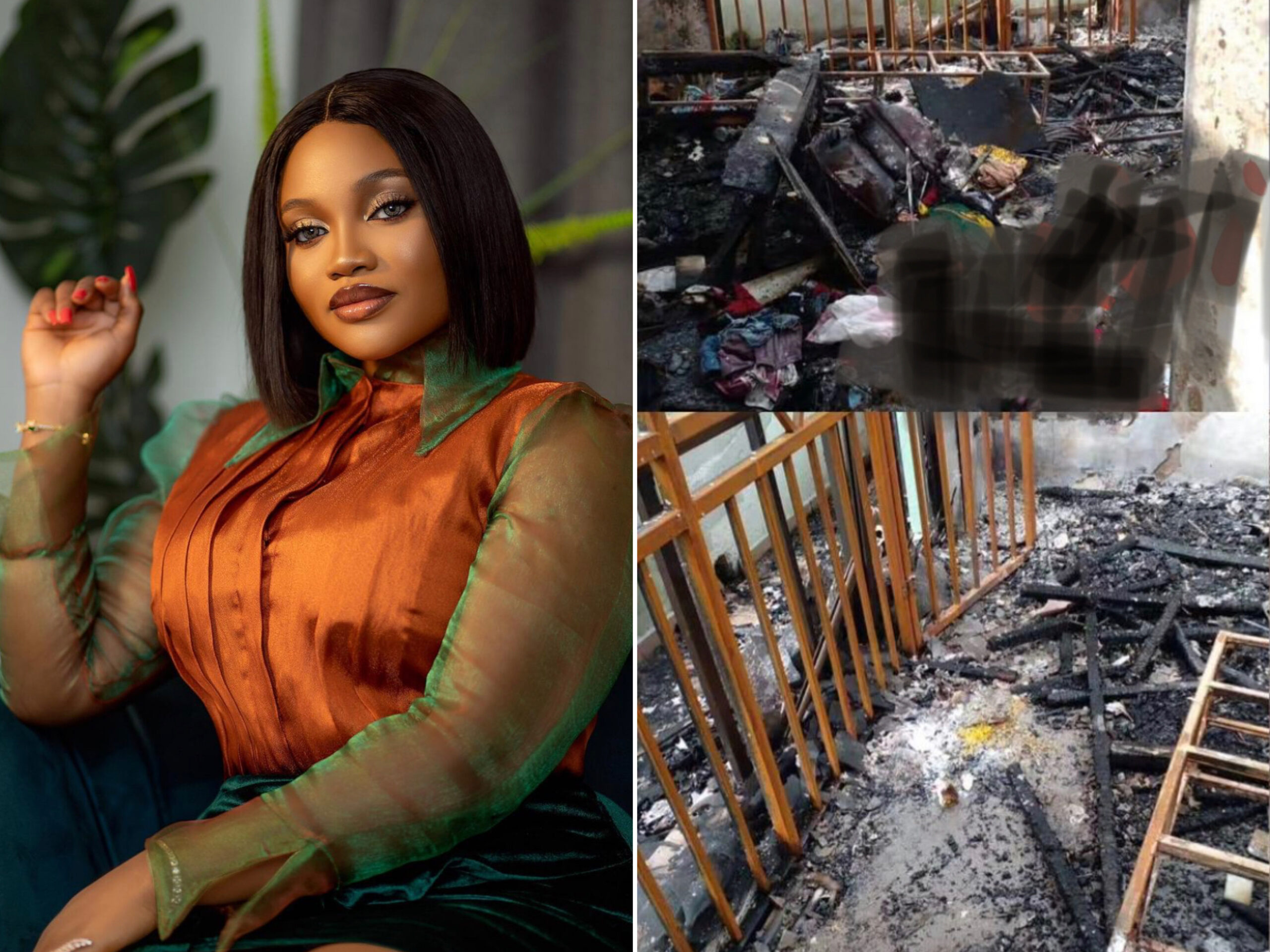 BBNaija’s JMK Confirms Fire Incident, Slams Those Accusing Her Of Chasing Clout