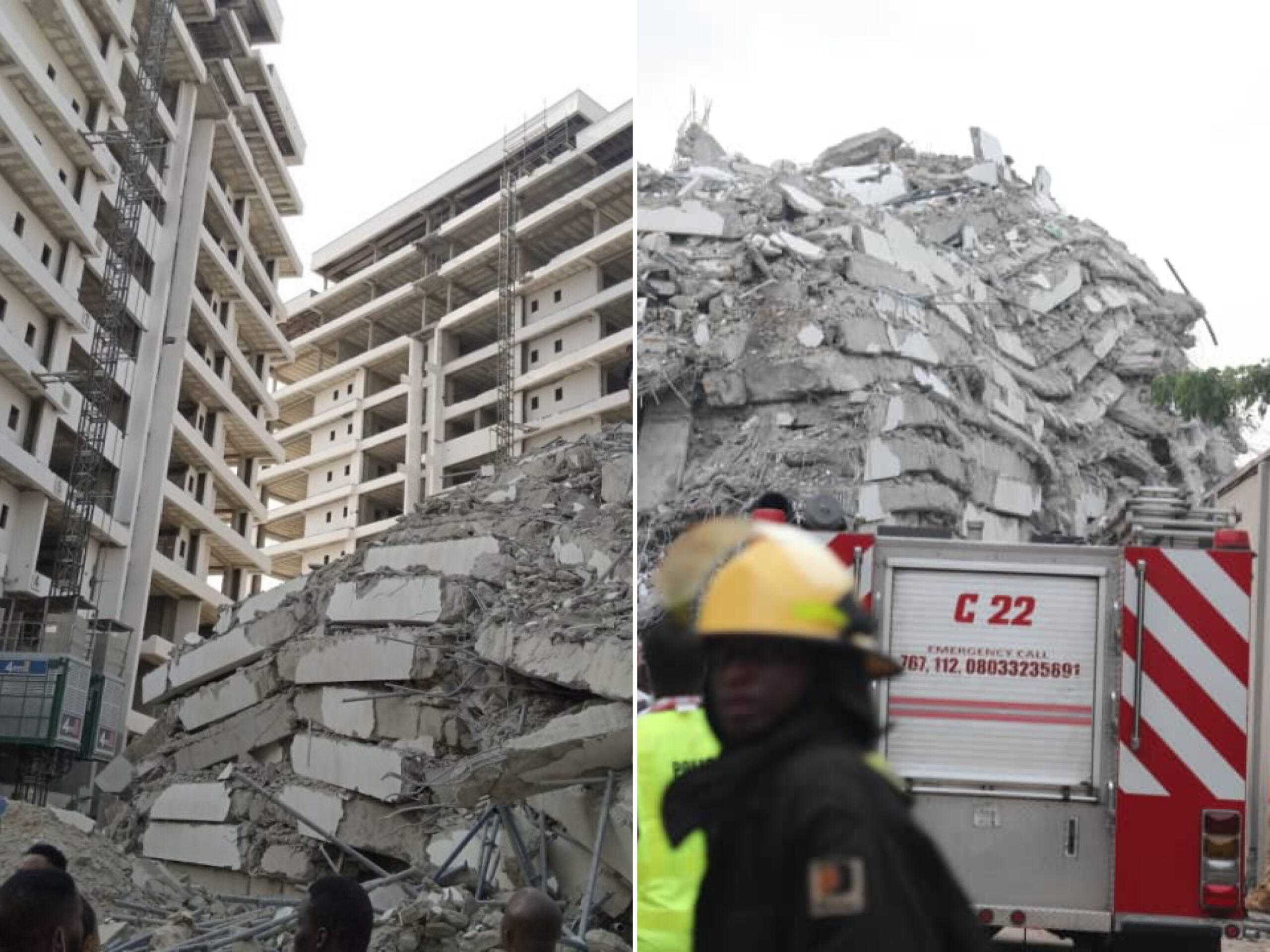 Death Toll Rises To 14 In Lagos Building Collapse