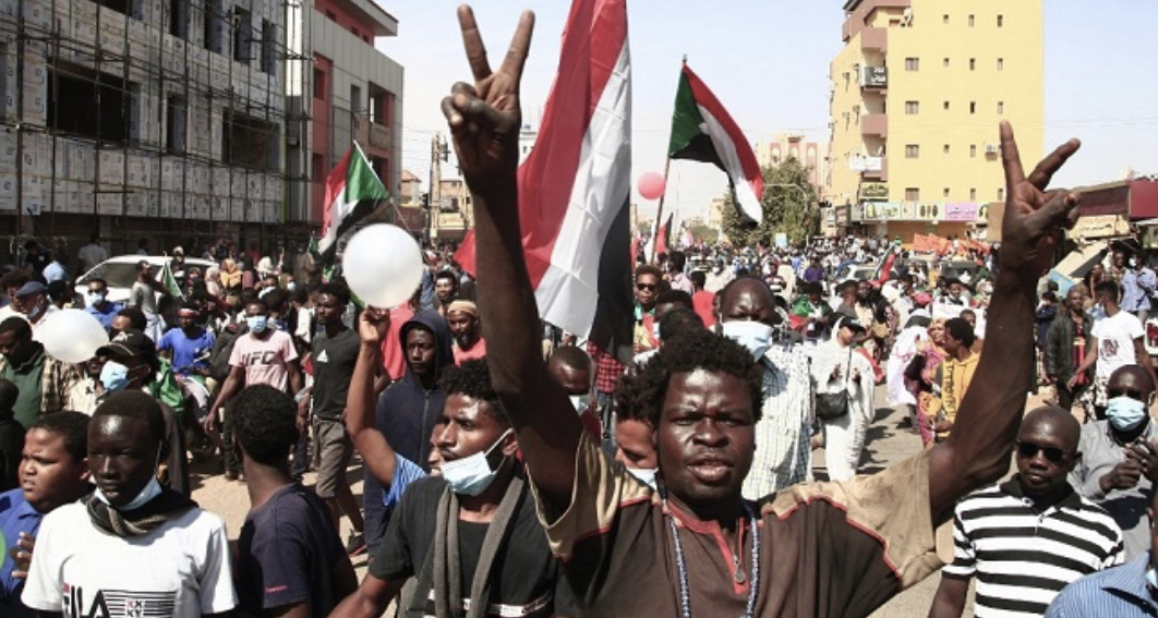 Sudan Police Fire Tear Gas As Thousands Rally For Revolt Anniversary