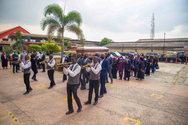 Pastor Odukoya's Wife, Nomthi Laid To Rest Amid Tears